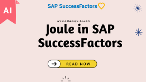 Joule in SAP SuccessFactors